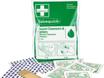 Pflaster und Wundreiniger